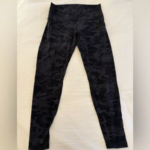 Lululemon Align Leggings - Black Camo print